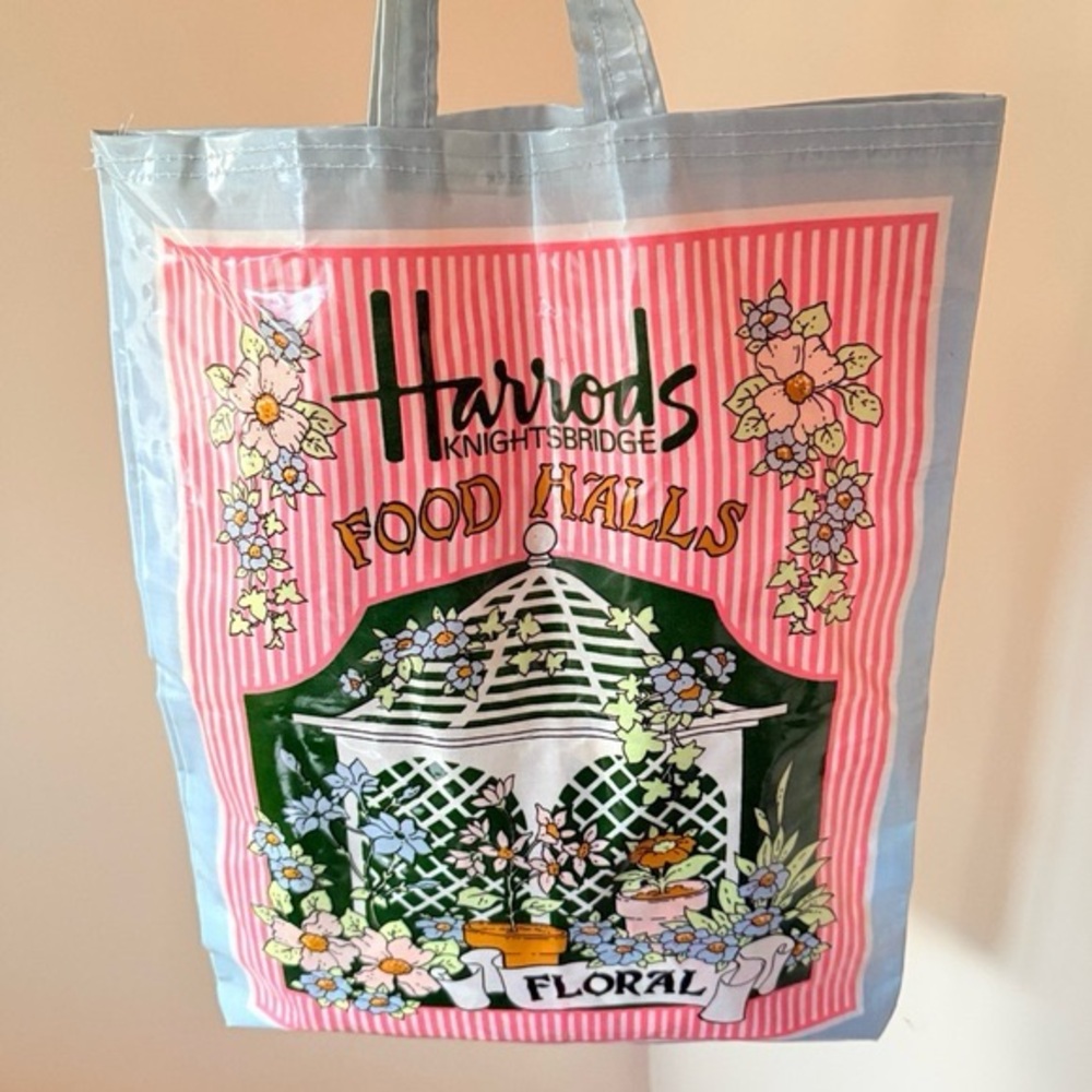 Vintage‎ Harrods Shopping Bag